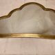 Cloud Shaped Brass Mirror