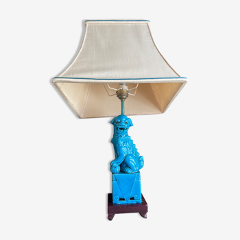 Lampe vintage céramique Hollywood Regency