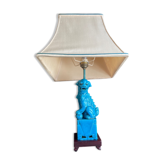 Lampe vintage céramique Hollywood Regency