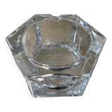 Hexagonal crystal ashtray or pocket