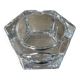 Hexagonal crystal ashtray or pocket