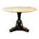 Table en laiton et onyx années 50