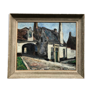 Huile sur toile signée