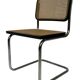 Cesca chair b32 model in chrome and black by Marcel Breuer