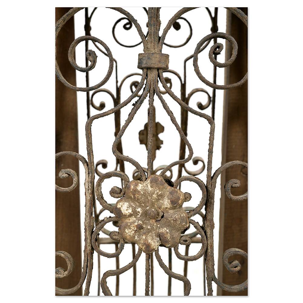 Wooden and steel harness