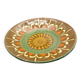 Vintage XL dish from the sixties from Puigdemont, Spain