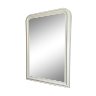 Mirror louis philippe at the end of 19th. 150x100. white.