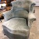 Ancient water green toad chair