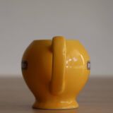 Small Ricard pot pitcher in yellow ceramic