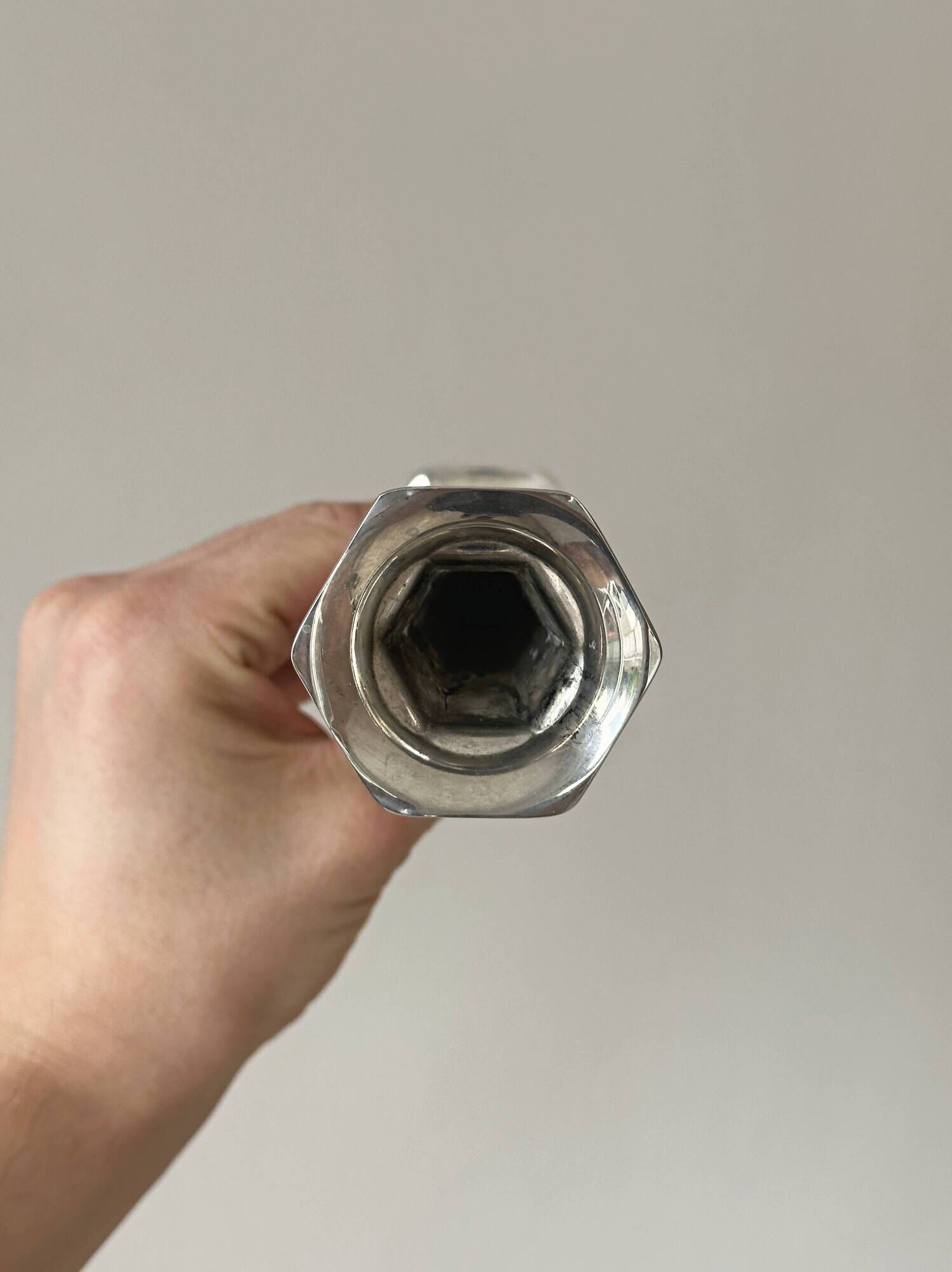 Vintage metal soliflore