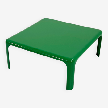 Demetrio 70 green coffee table by Vico Magistretti for Artemide, 1960s