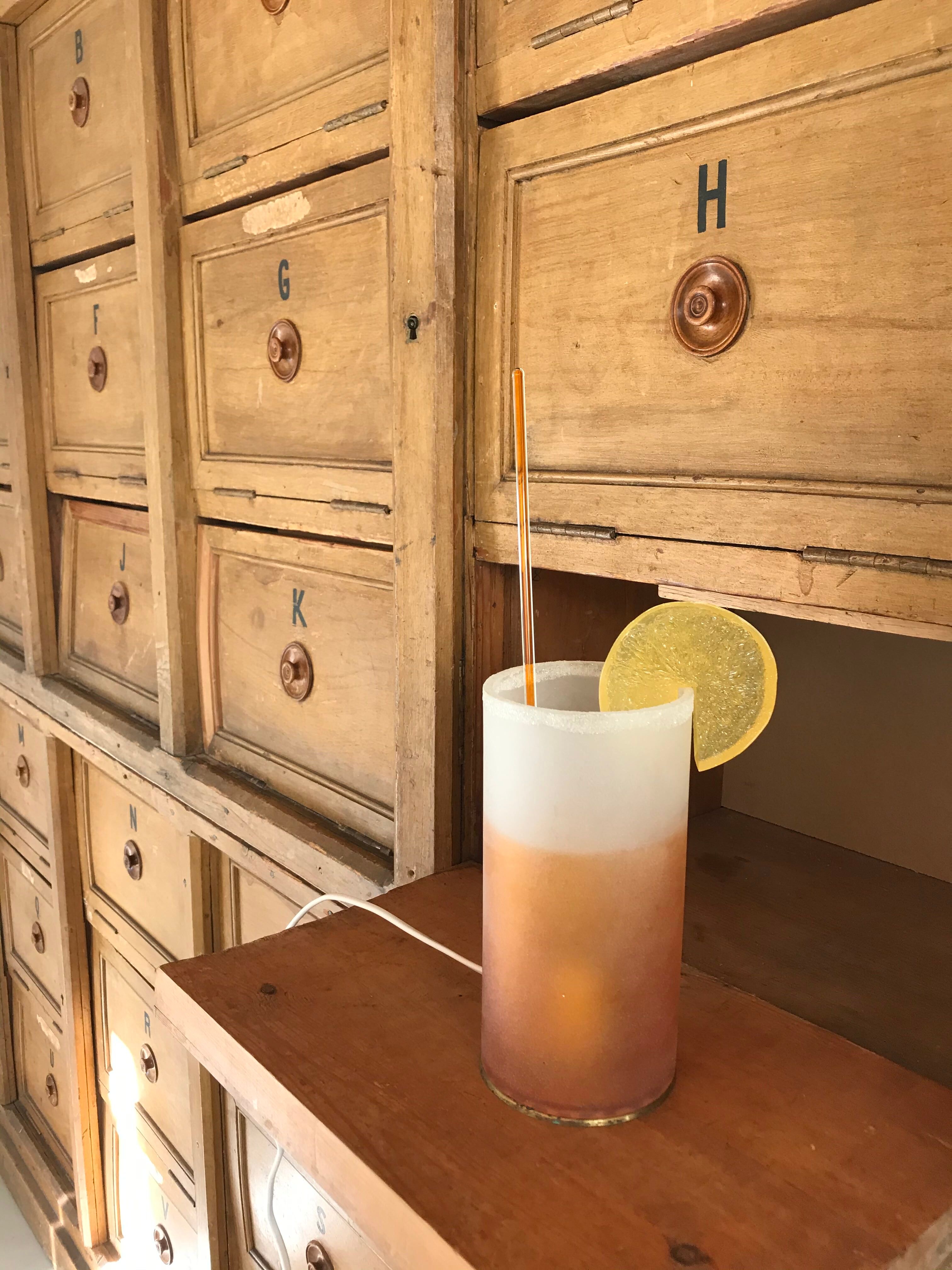 Vintage lamp "cocktail" 70s