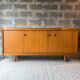 Scandinavian teak enfilade buffet, LB Kofod-Larsen, 1960.