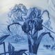 Large plate Villeroy and Boch - Iris model