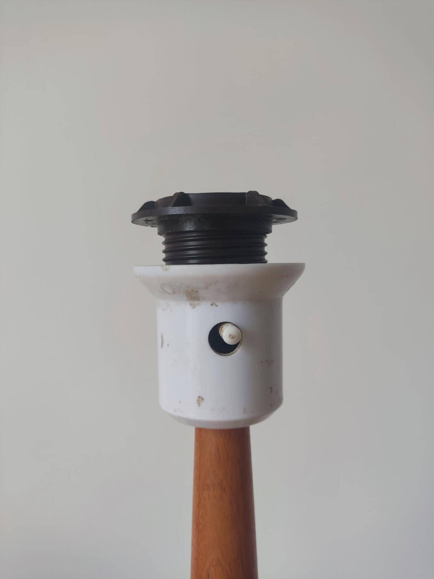 Pair of Teak lamps from Tranås Stilarmatur, Sweden, 1960s