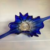 Large cobalt blue centerpiece