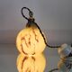 Lampe art déco en glaçure opaline Verreries de Scailmont Henri Heemskerk België