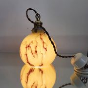 Art Deco lamp in opaline glaze Verreries de Scailmont Henri Heemskerk Belgium