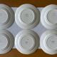 6 antique dessert plates in Sarreguemines faience