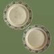 Duo d’assiettes plates Choisy Le Roi - Marguerites