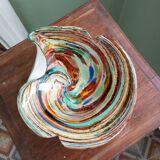 Iridescent glass pocket emptier
