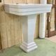 Art deco period washbasin Jacob Delafon 1930 - L=67cm, D=50.5cm, H=80cm.