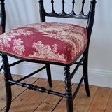 Paire de chaises Napoléon