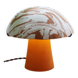 Lampe en terres mêlées