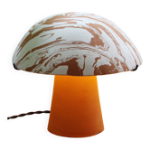 Lampe en terres mêlées