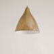 Finnish Mid Century Brass Ceiling Pendant Lamp by Lisa Johansson-Papé, 1940