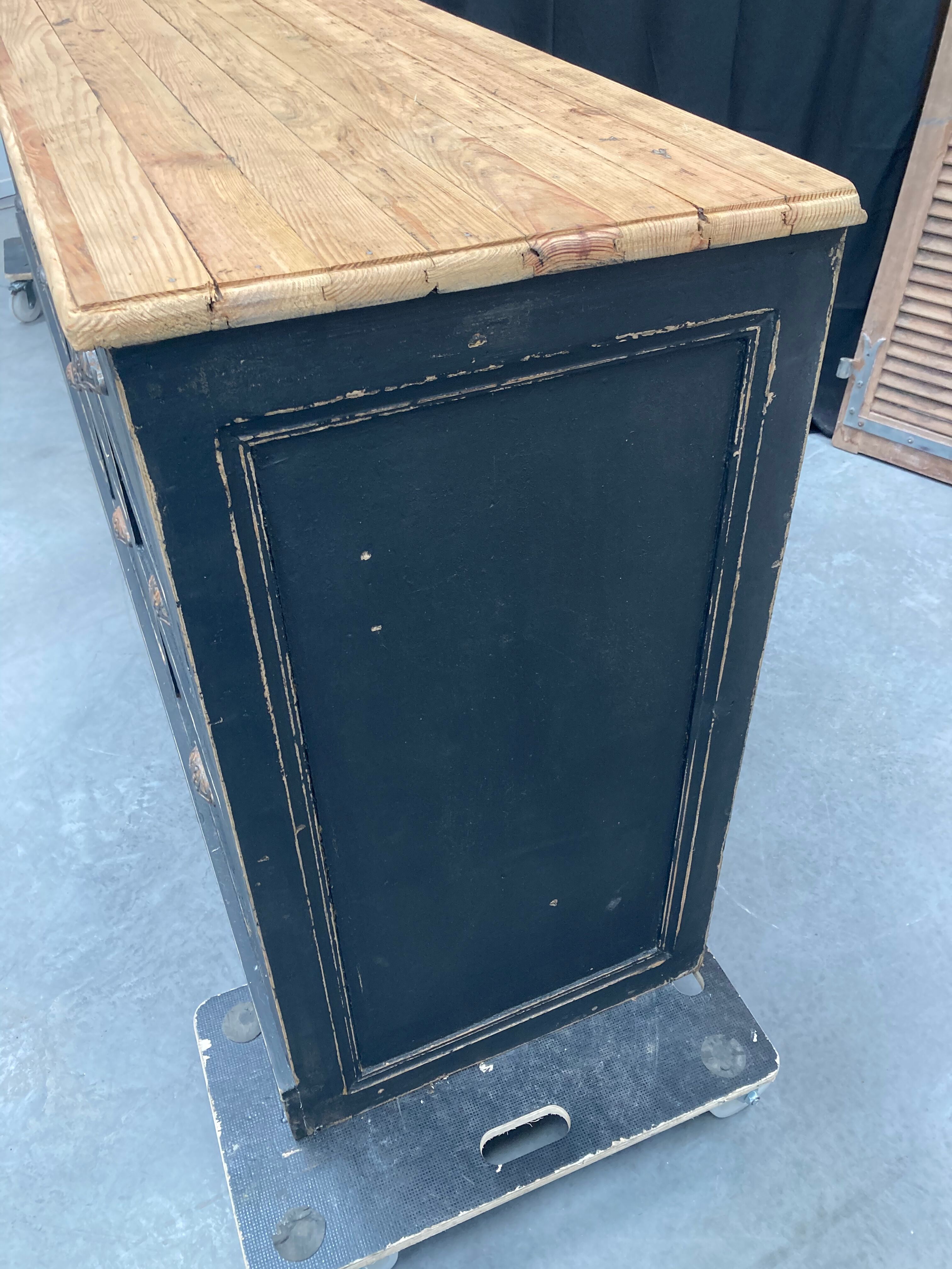 Old 15-drawer trade cabinet