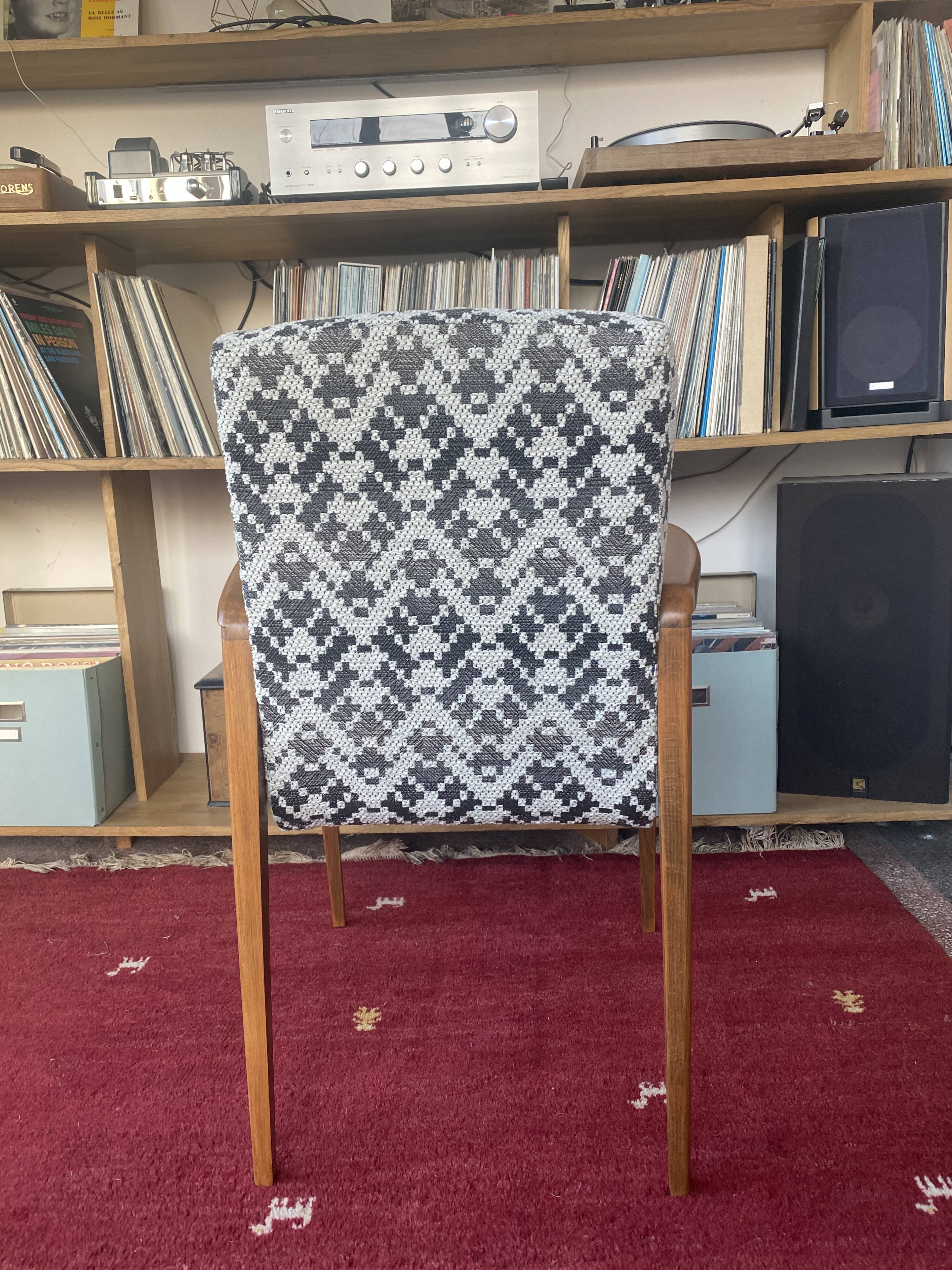 Fauteuil design scandinave vintage