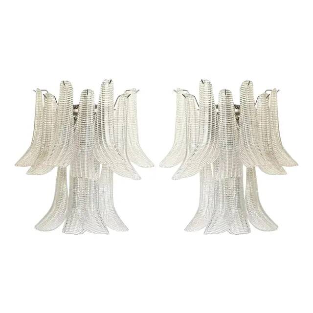 Murano Glass Wall Sconces by Simoeng, Set of 2