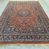 Handmade Indo-Tabriz carpet