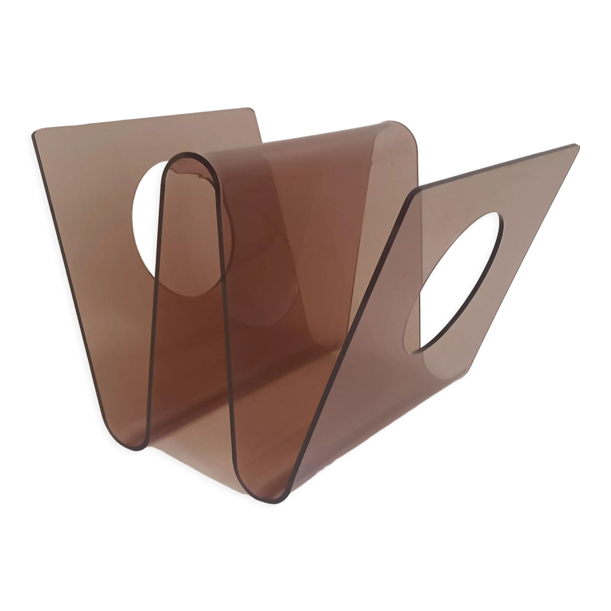 Michel Dumas magazine rack for Roche Bobois 70s