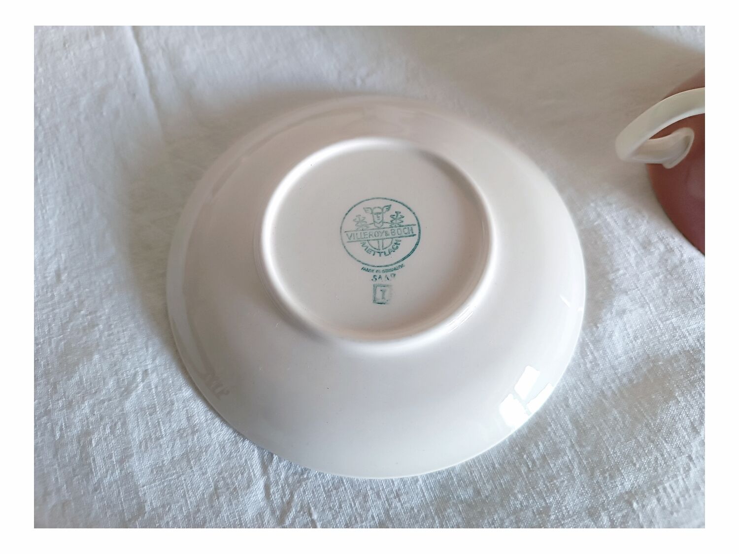 Ten cup rose tea service, Villeroy and boch