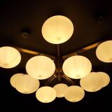 Ceiling light brass and _closes Italian design