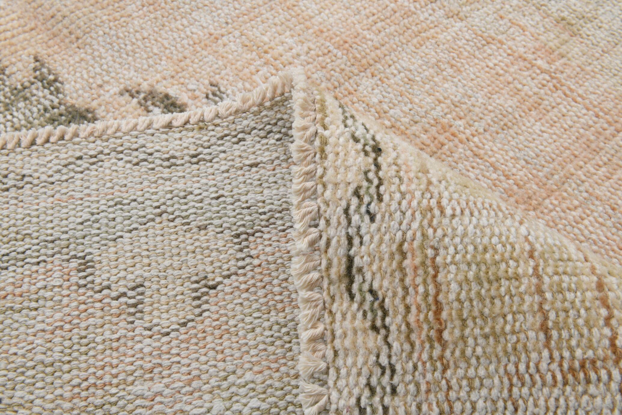 Turkish Vintage Rug, 196x288 Cm