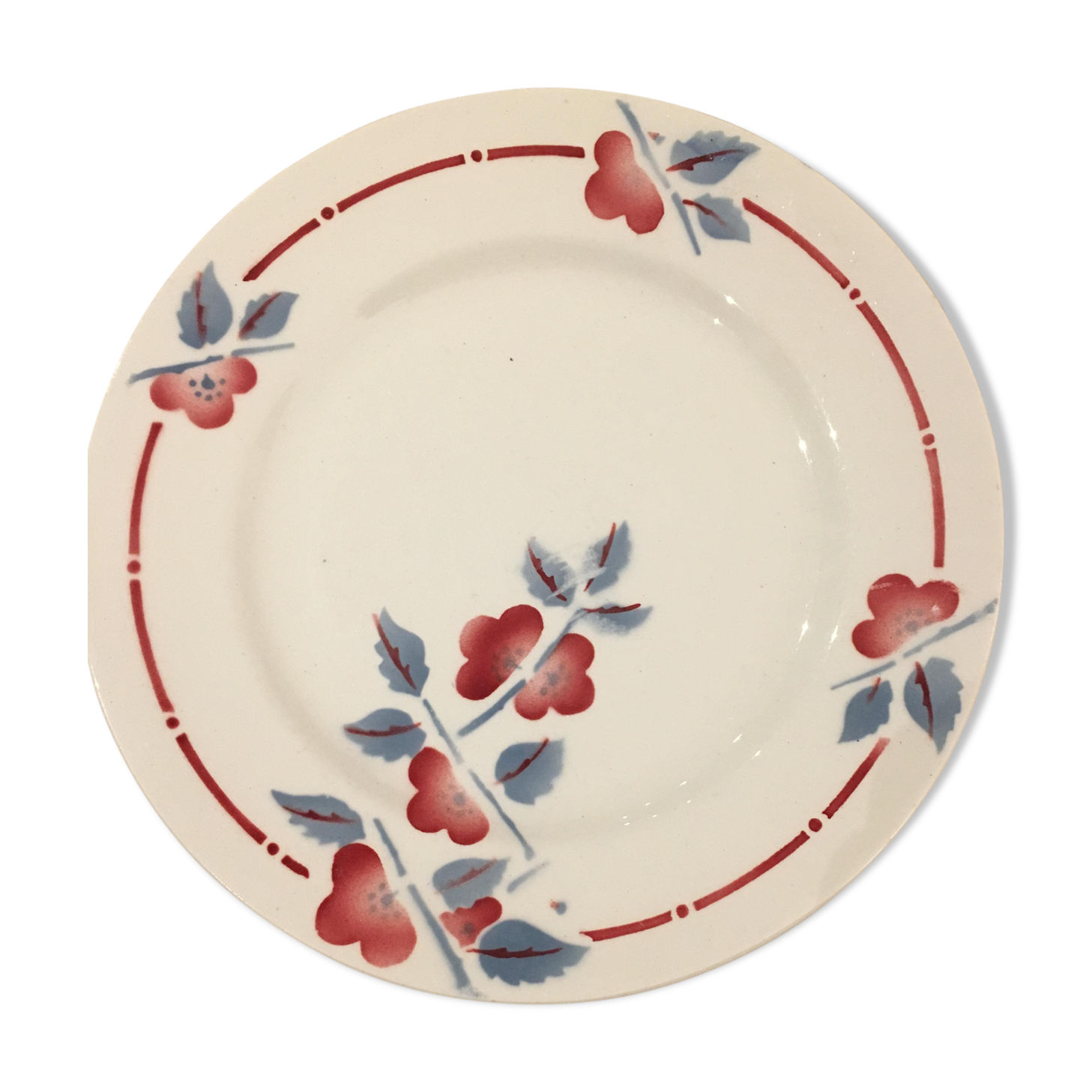 Old Saint-Amand dessert plates