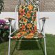 Folding garden chair