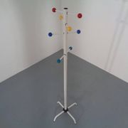 Italian Tubular Coat Rack, 1970s
