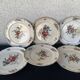 6 Villeroy and Boch Mettlach earthenware soup plates