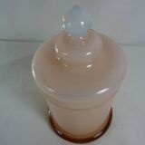 Pink opaline toillette pot