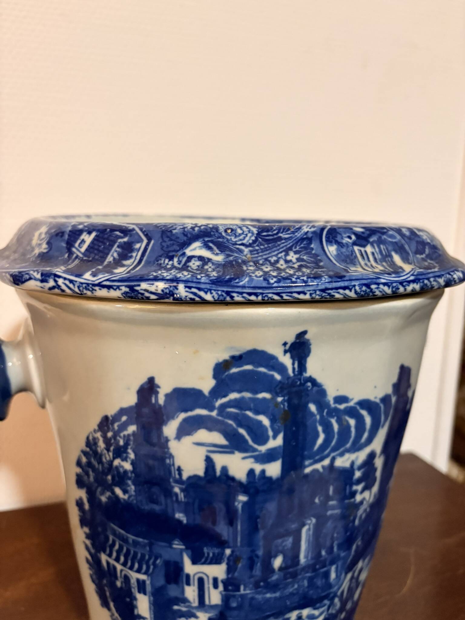 Old Fruit Wine Cooler Victoria Ware Ironstone Porcelain