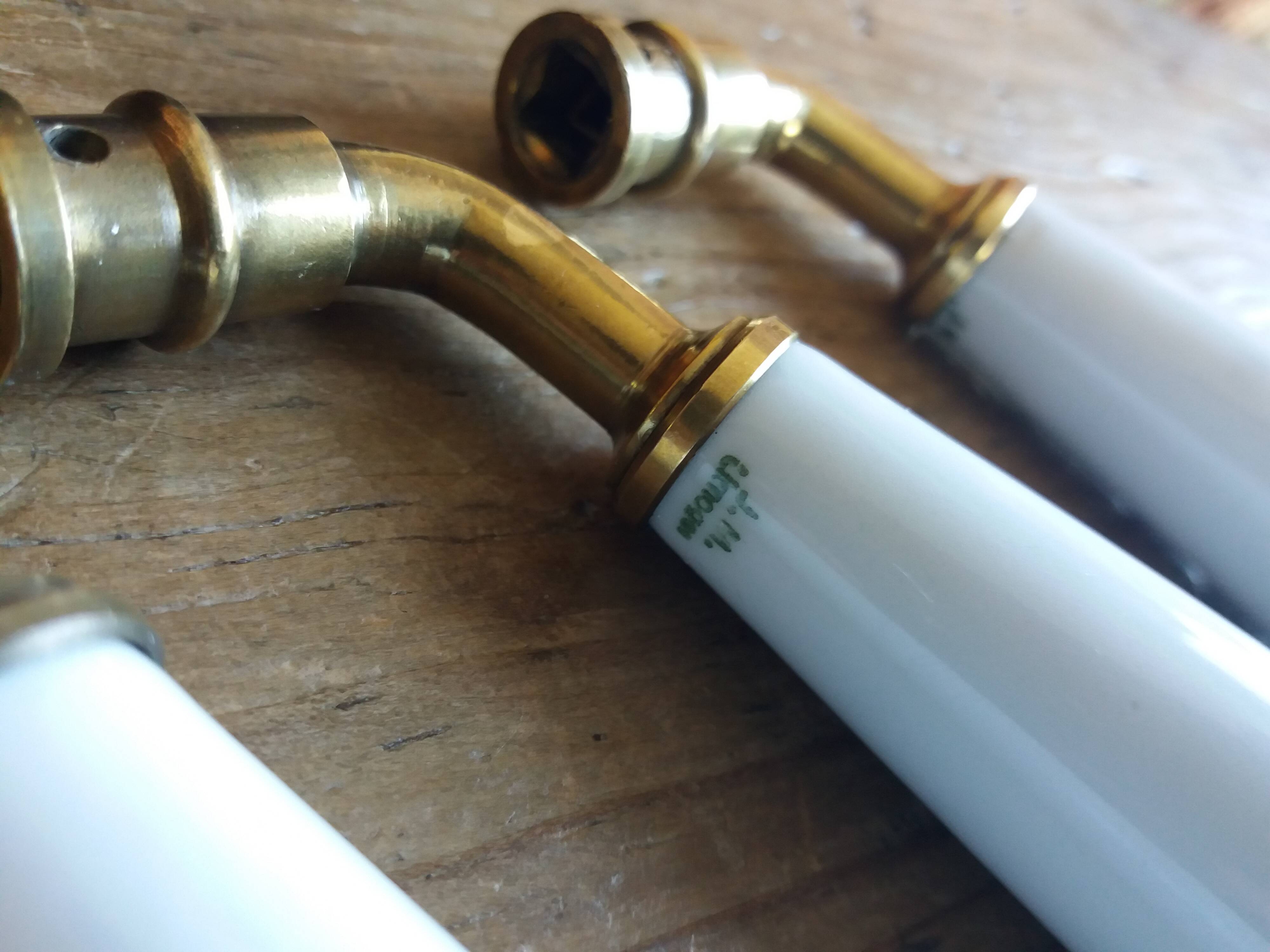 Limoges porcelain door handles
