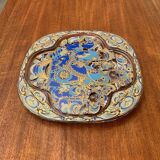 Limited edition German vintage Christmas wall plate by Bjørn Wiinblad for Rosenthal, 1978