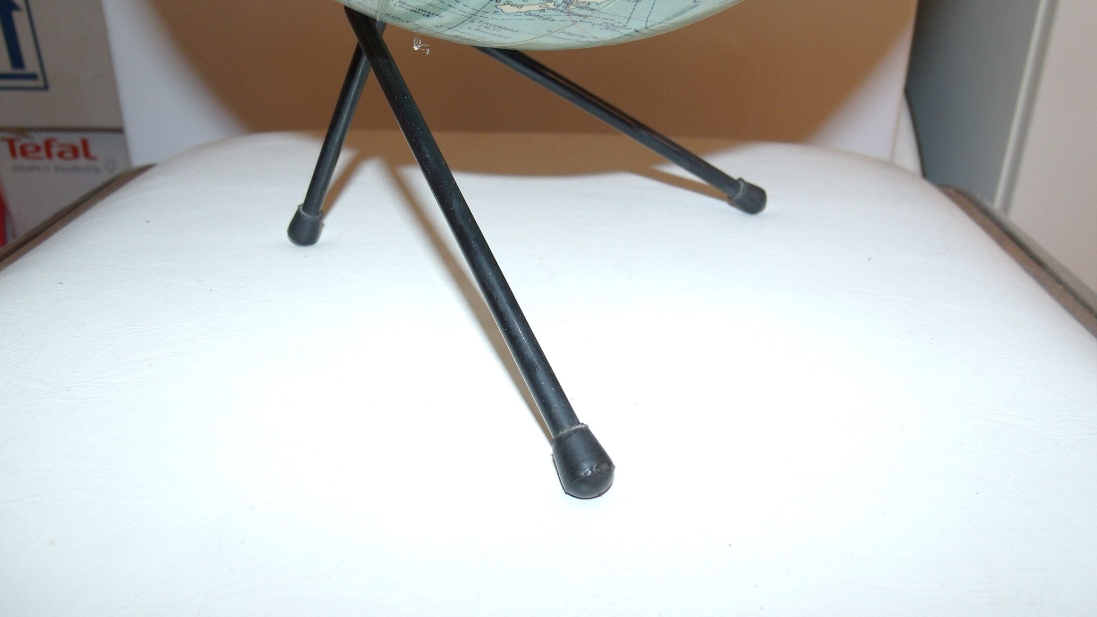 Vintage map 1950 Girard and Barrere globe