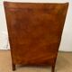 Leather club chair