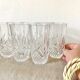 Crystal whisky glasses 80s