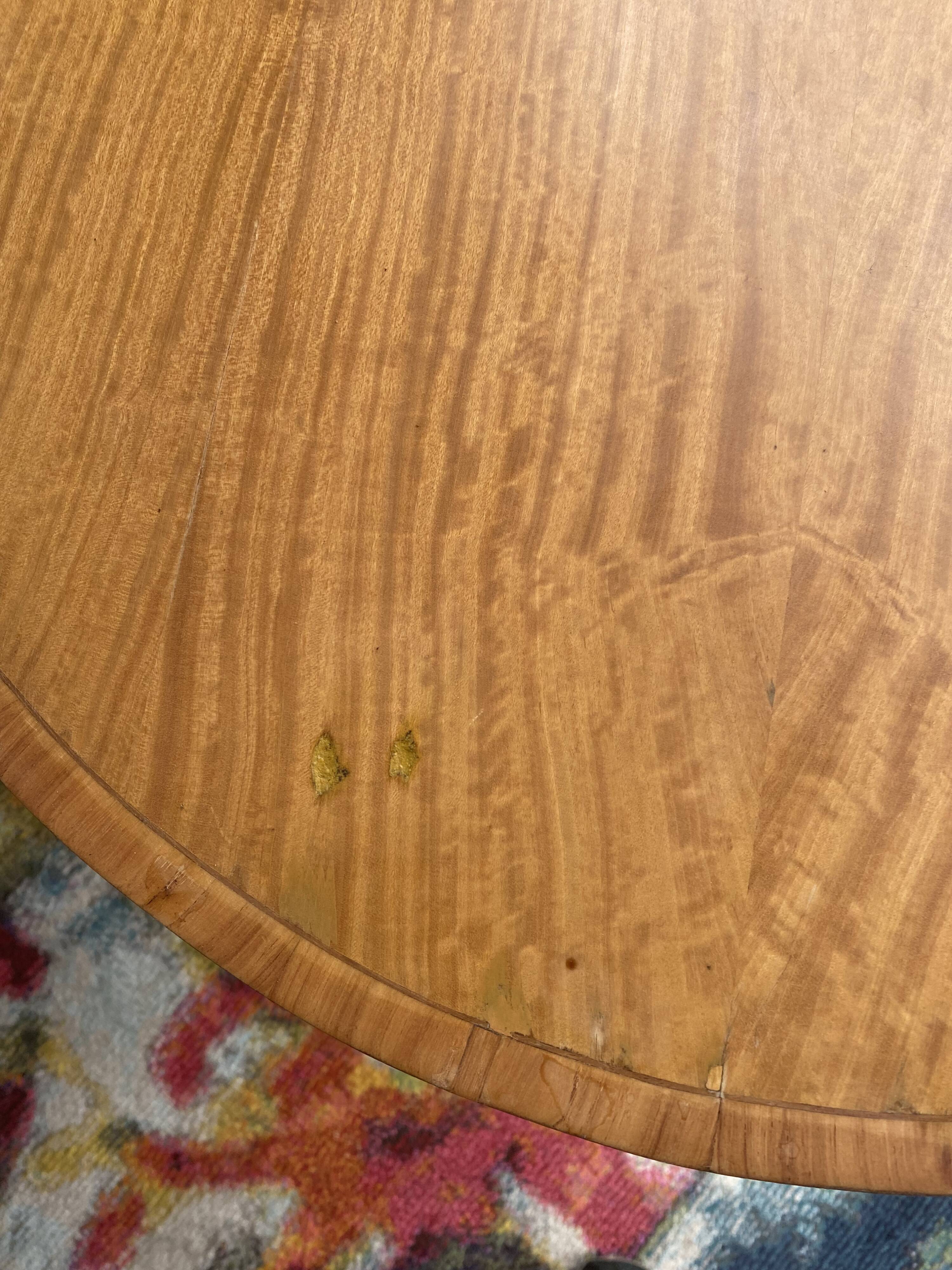 Art Nouveau Rosewood pedestal table